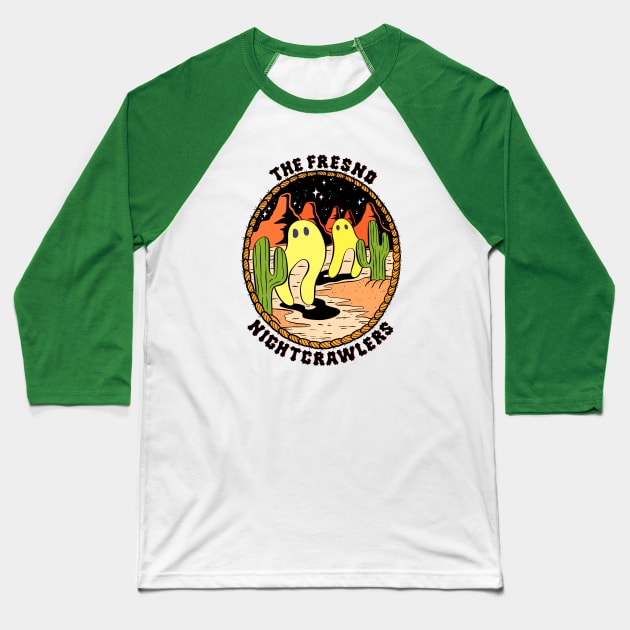 The Fresno Nightcrawlers Baseball T-Shirt by ghoulshack